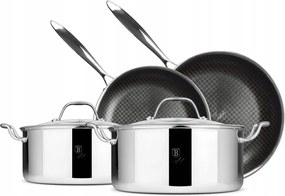 Edény- és serpenyőkészlet 6 db-os BerlingerHaus Eternal Collection BH-8517