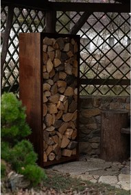 Stora Kerti fáskamra 180 x 90 x 40 cm, corten CORGARDEN 1034