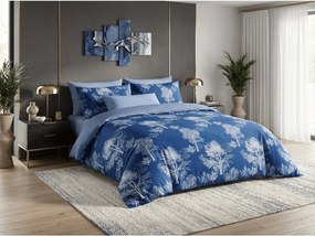 Pamut ágynemű CALMYRA kék Ágyneműhuzat mérete: 70 x 90 cm | 140 x 200 cm