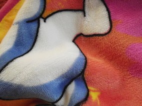 Bubu és Lulu Gyerek Pléd Ágytakaró Narancs 100 x 140 cm