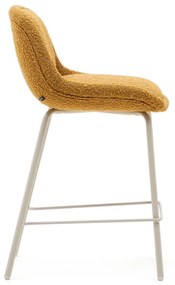 Mustársárga bárszék (ülésmagasság 65 cm) Aimin – Kave Home