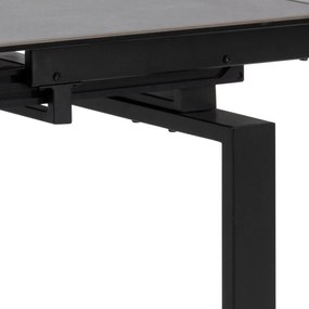 Huddersfield bővíthető étkezőasztal 160-240 cm fekete
