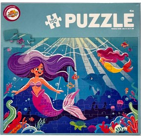Sellő Deep Sea puzzle 100 db-os