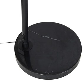 Modern ív lámpa fekete fehér állítható - XXL