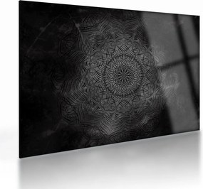 Kép - Misztikus mandala (üvegen) (70x50 cm)