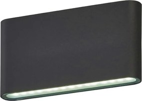 FISCHER&HONSEL 30557 SCONE Modern Kültéri Fali Lámpa Bézs, Fekete, Szürke LED IP44
