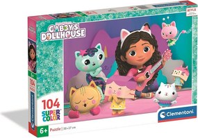 Gabi babaháza Melody 104 db-os puzzle Clementoni