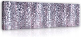 Vászonkép 145x45 Glicin virágok pasztell nyugalom természet fény textúra