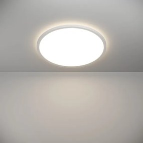 Eglo 901459-LED Dimmelhető fürdőszobai lámpa ROVITO-R 16,8W/230V átm. 50 cm IP44 fehér + távirányító