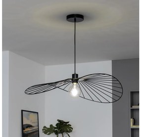 Brilagi - LED függeszték kábelen CERIA WIRE 1xE27/40W/230V 60x80 cm fekete