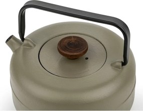 Khaki öntöttvas teáskanna szűrővel 750 ml Henan – Bredemeijer