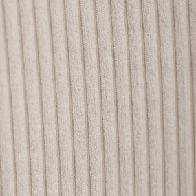 Bézs Kordbársony Relax Fotel Lábtartóval. AK-L7285 CRM6