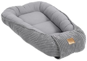 Szürke babafészek 55x83 cm – Meowbaby