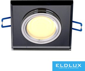 ELDLUX MIRROR süllyesztett lámpatest billenthető GU10 fekete