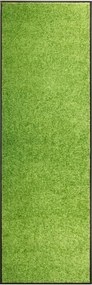 vidaXL zöld kimosható lábtörlő 60 x 180 cm