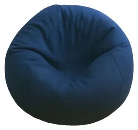 Lazy Manó babzsákfotel gyerekeknek – sötétkék