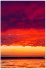 Poszterek 80x120 Naplemente Felhők