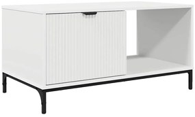 Dohányzóasztal Fehér 90 x 49 x 46 cm Faanyag