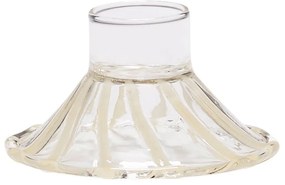 Üveg gyertyatartó Heir – Hübsch