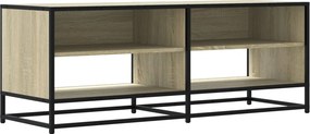 vidaXL sonoma tölgy színű szerelt fa és fém TV-szekrény 120,5x40x46 cm