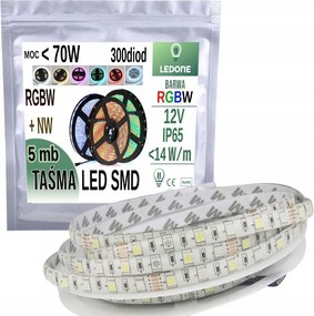 Led szalag 5050 300 Led IP65 5m Rgbw Nw Semleges