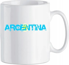 Bögre nyomott mintás Argentína felirat 330 ml
