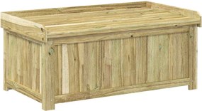 vidaXL Kinti párna tároló Impregnált Fenyőfa 104 x 60 x 47 cm