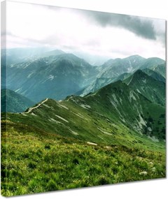 Vászonkép 30x30 Tátra Lengyel hegyek Kilátás