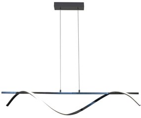 LED Csillár zsinóron RUMBA LED/23W/230V 4000K fényezett króm