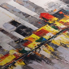 Kép - A nagyváros festménye (120x50 cm)
