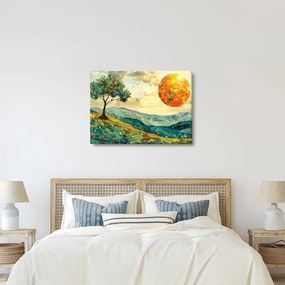 Kép - Tájkép illusztráció (70x50 cm)