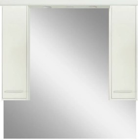 Nerva 105 cm-es tükrös felsőszekrény fehér