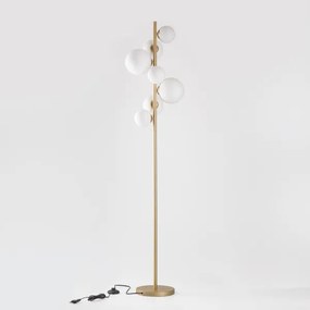 Brilagi - LED Állólámpa MILLA 7xG9/3W/230V arany/fehér