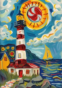 Poszter 70x100cm ĂlĆ kikötĆ