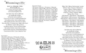 Lenkeverék díszpárna 35x50 cm Chun – Bloomingville