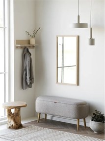 Teakfa kerek tárolóasztal ø 40 cm Palena – House Nordic