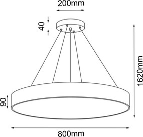 Antigo Sengo 5094 Spotlámpa 5x60W/E27 IP20