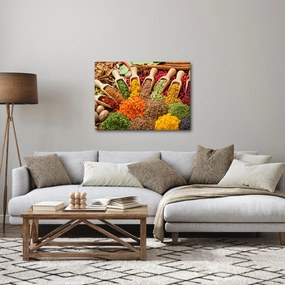 Kép - Fűszerek a világ minden tájáról (70x50 cm)