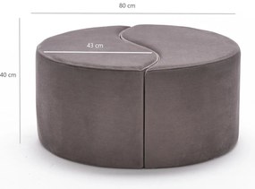Alis Puf Mink zsámoly
