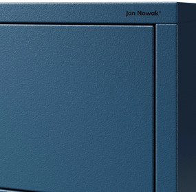 Komód CARLA , 800 x 1015 x 400 mm, Modern: sötétkék