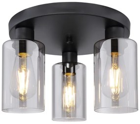 Globo 15465-3D - Mennyezeti lámpa HADERA 3xE27/60W/230V