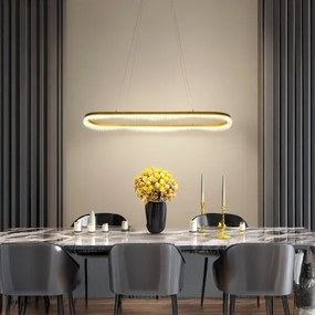 LED csillár kábelen LED/45W/230V aranyszínű