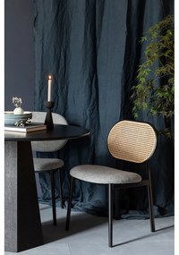 Szürke rattan étkezőszék Spike - Zuiver