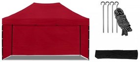 Ollós sátor 3x4,5 Piros All-in-One