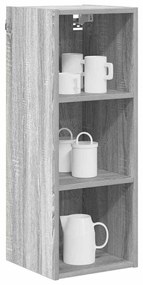Függő szekrény Riga Szürke Sonoma 30 x 29,5 x 80 cm Faanyag