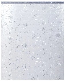 matt virágminta PVC ablakfólia 60 x 500 cm