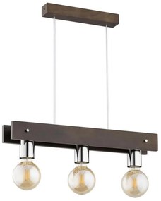 Csillár zsinóron BINGO 3xE27/60W/230V