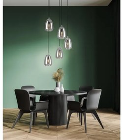 Eglo 98617 - Csillár zsinóron ALOBRASE 5xE27/40W/230V