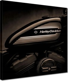 Vászonkép 30x30 Harley Davidson Motorkerékpár