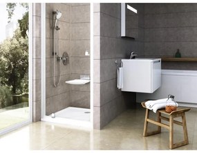 Ravak XA037701010 - PERSEUS négyzetes zuhanytálca 90x90 cm, fehér